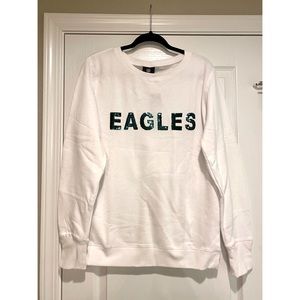 NFL Eagles Sequined Sweatshirt